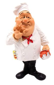 Chef_ Figurine_ Gesture