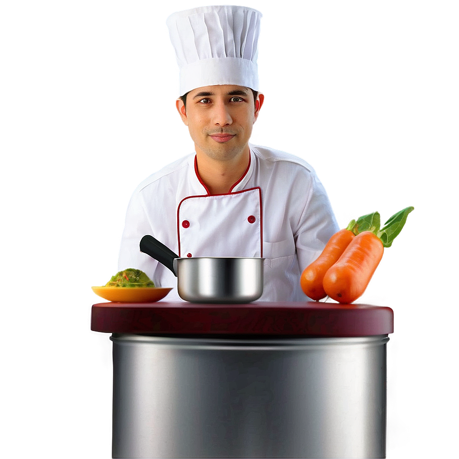 Chef In Kitchen Png Xbn12