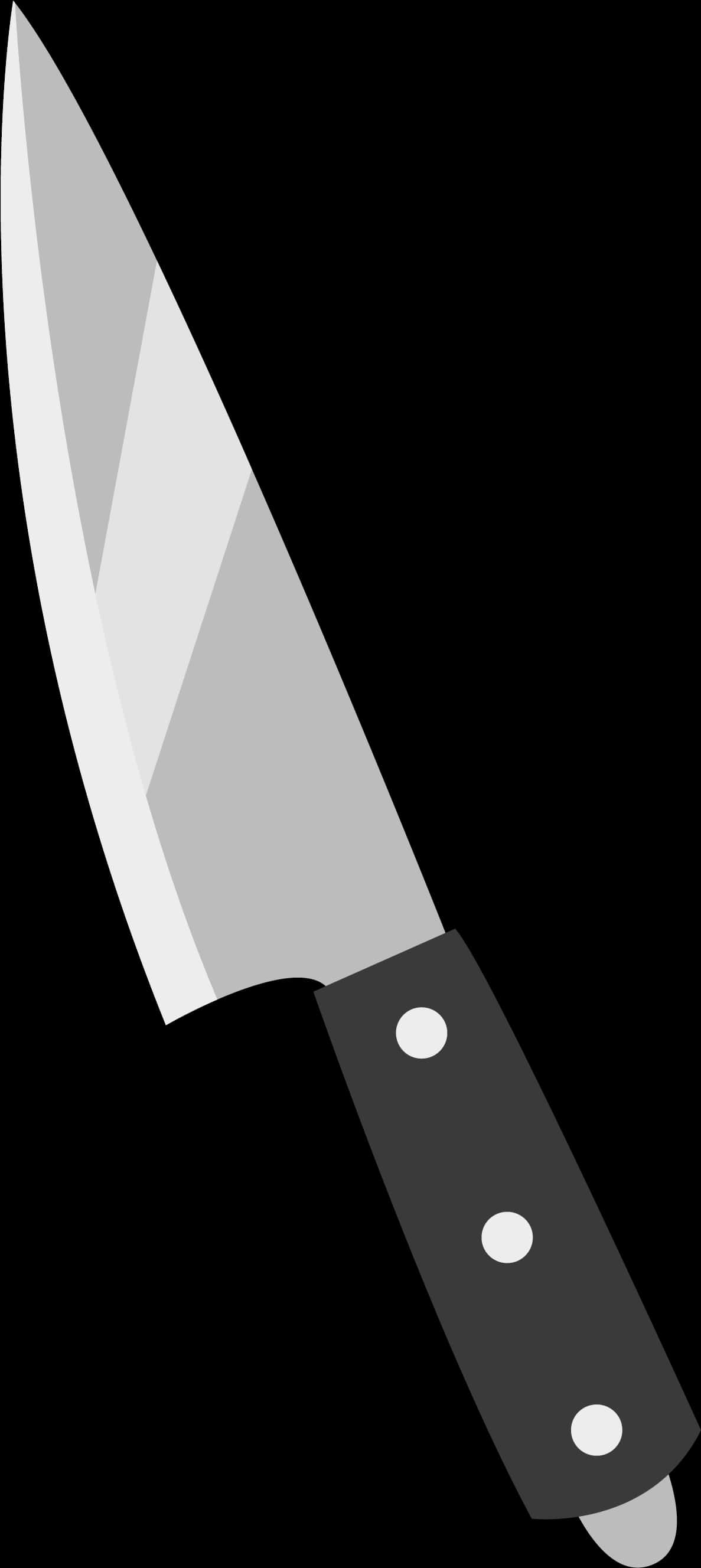 Chef Knife Vector Illustration