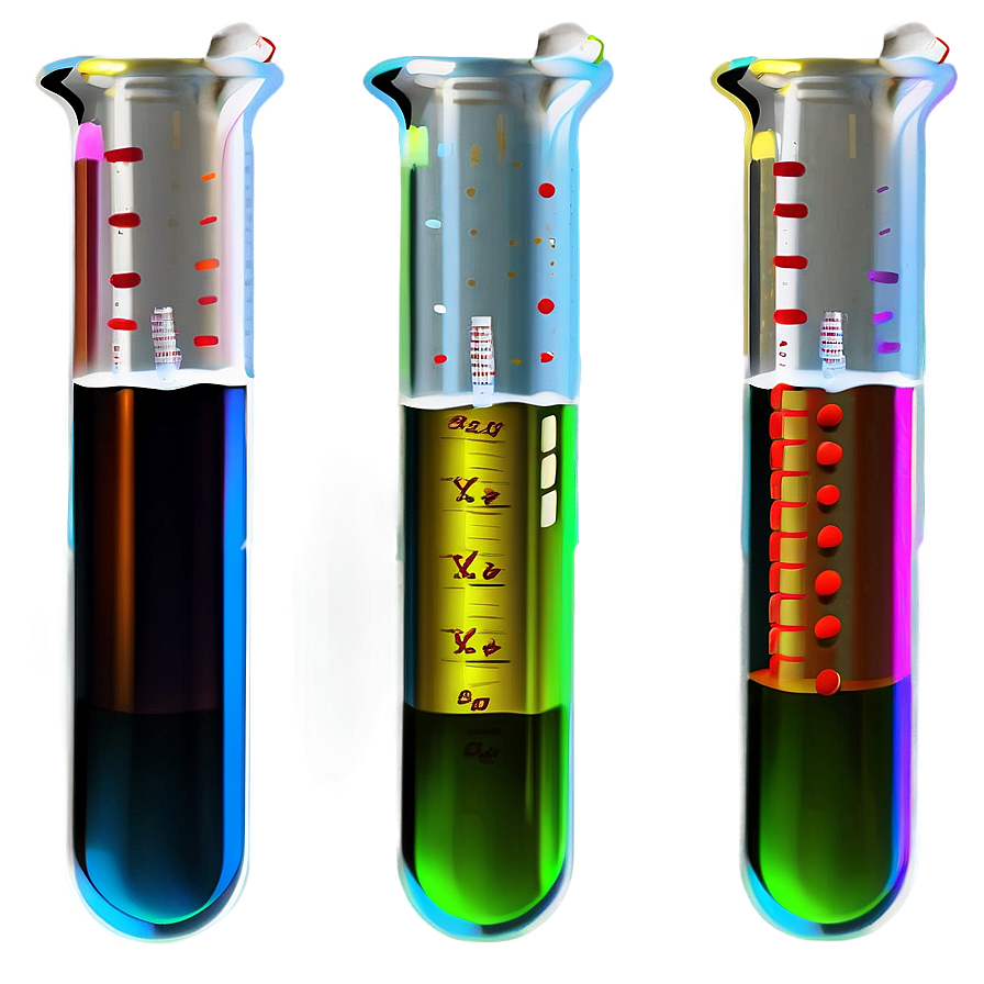 Chemical Test Tubes Png 13