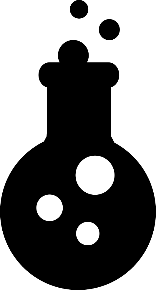 Chemistry_ Flask_ Silhouette