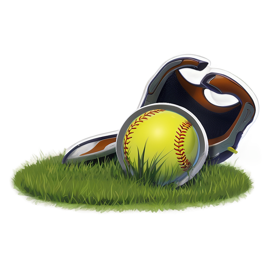 Cherished Softball Illustration Png Xji