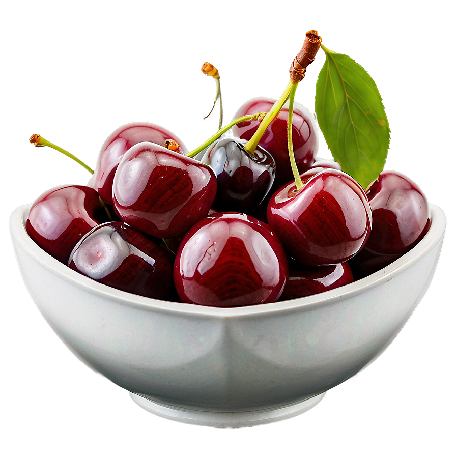 Cherries In Bowl Png 58