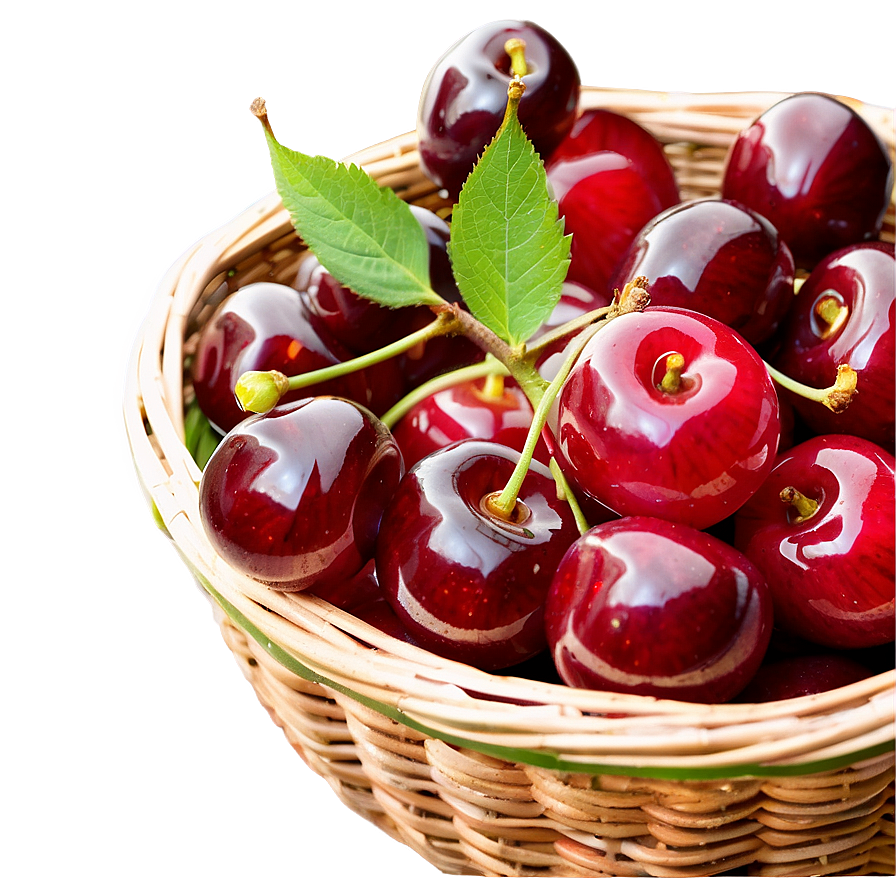 Cherry Basket Png Hbd