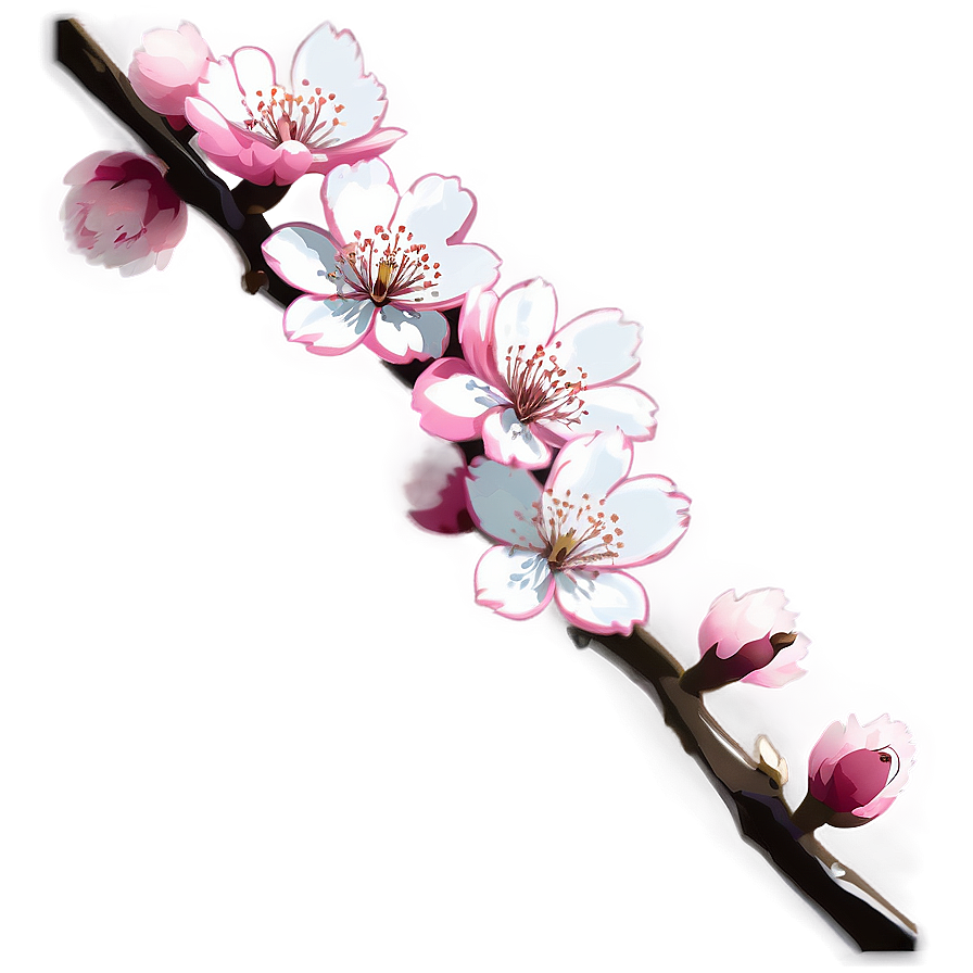 Cherry Blossom Aesthetic Png Xed