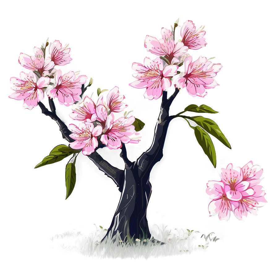 Cherry Blossom Anime Tree Png 71