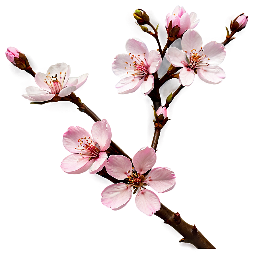 Cherry Blossom Branch Png Jff