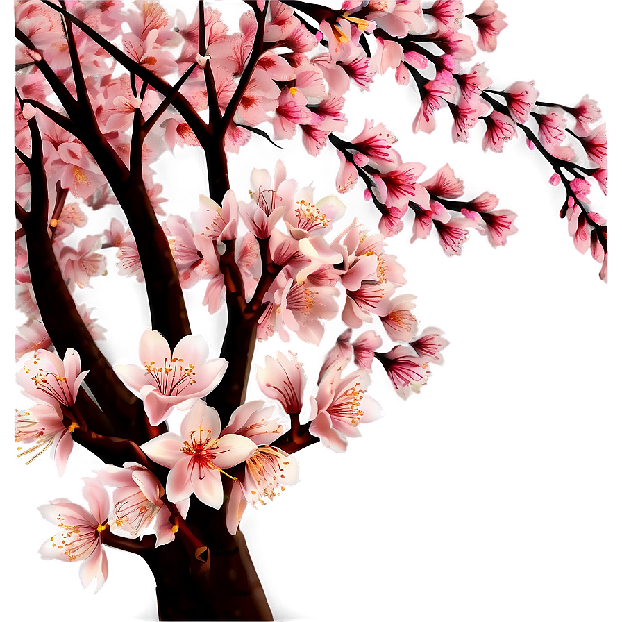 Cherry Blossom Decoration Png Abf12