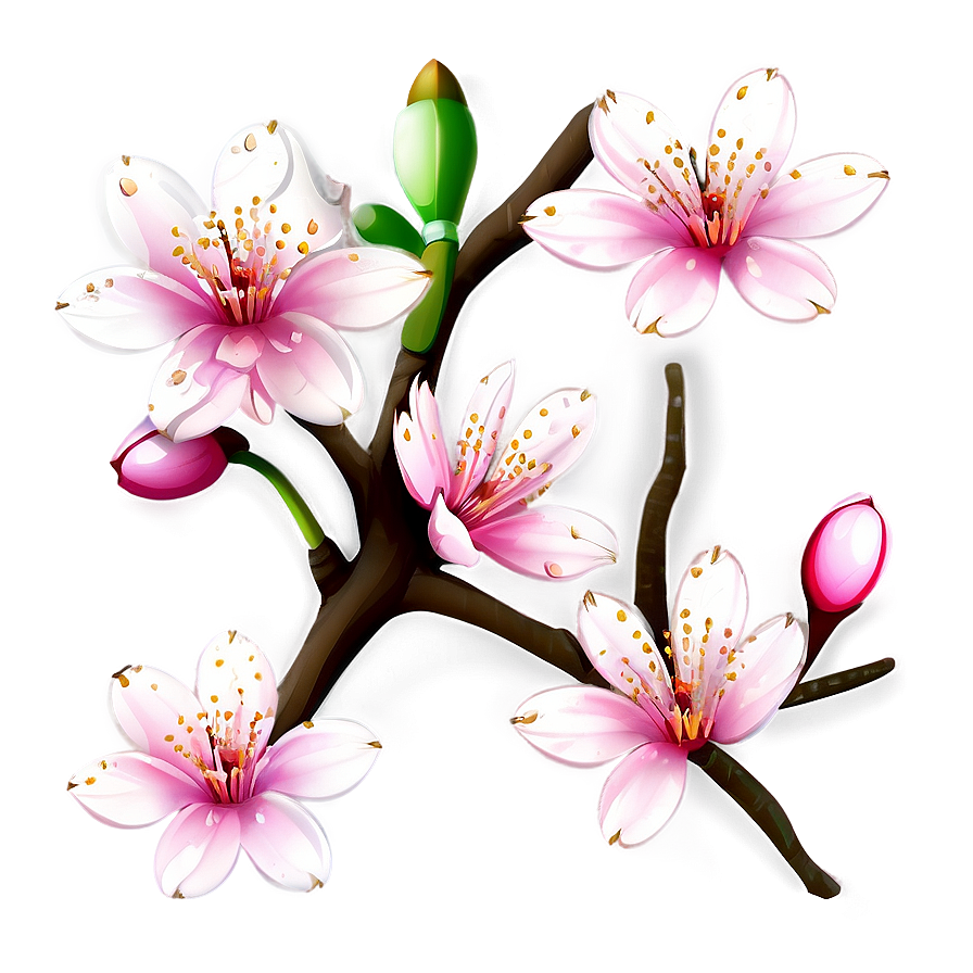 Cherry Blossom Emoji Png New16