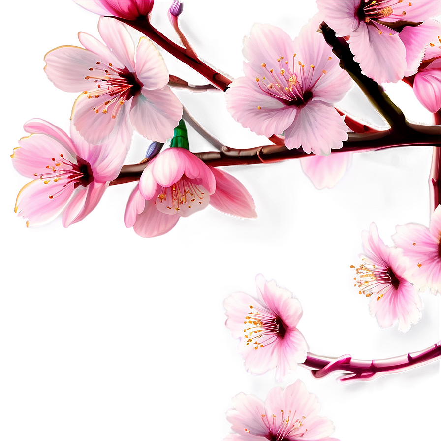 Cherry Blossom Fantasy Png Ndv