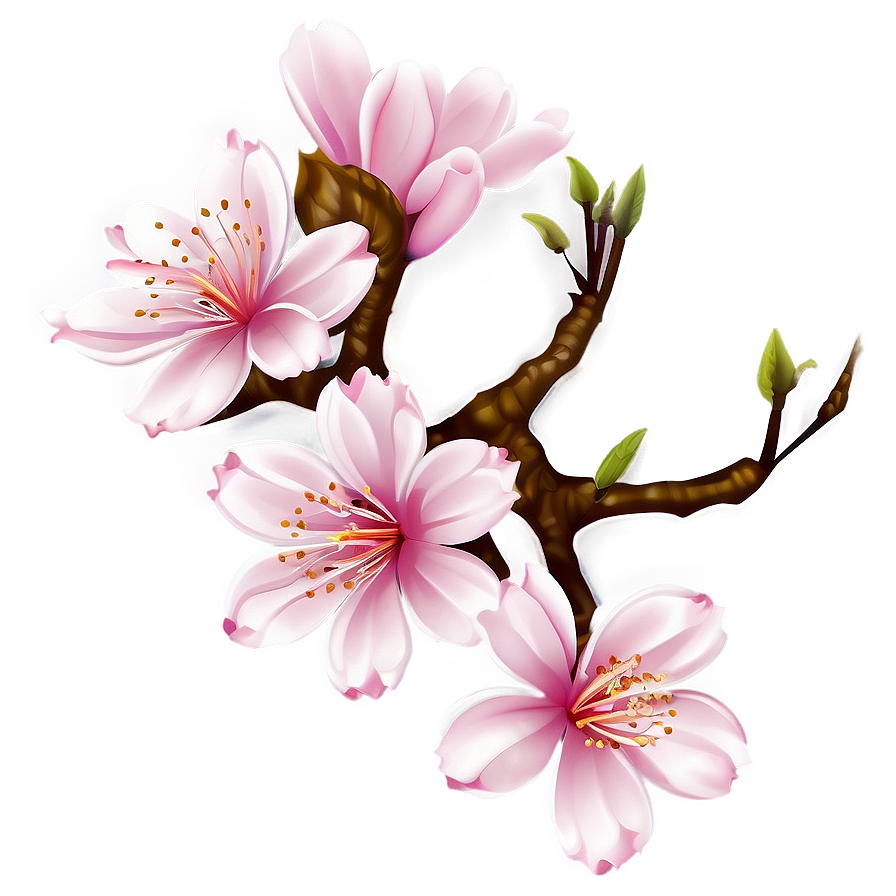 Cherry Blossom Flower Png Xwb