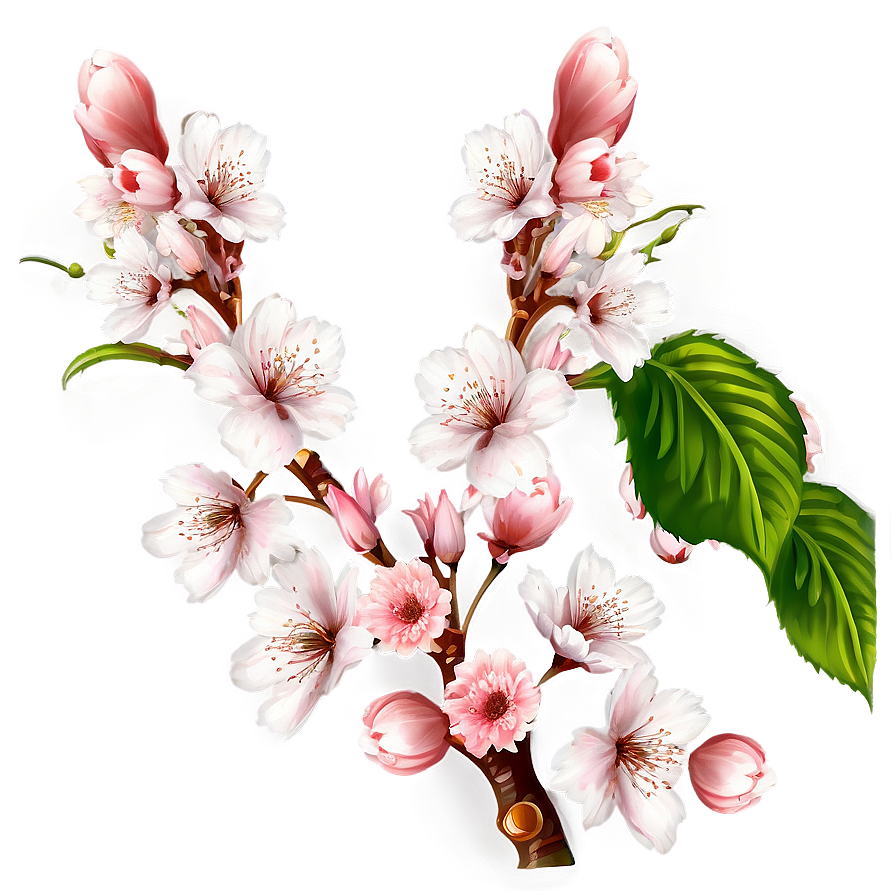 Cherry Blossom Frame Png 05252024