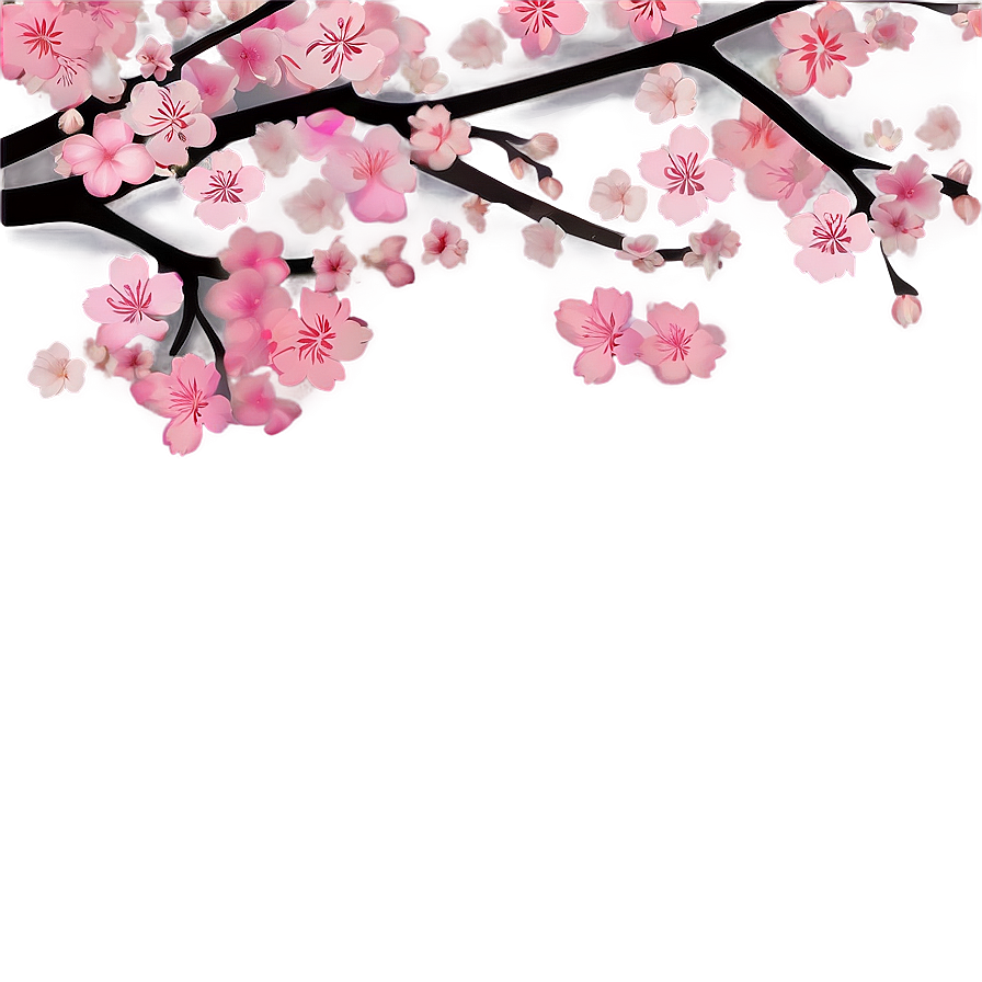 Cherry Blossom Frame Png Aoy