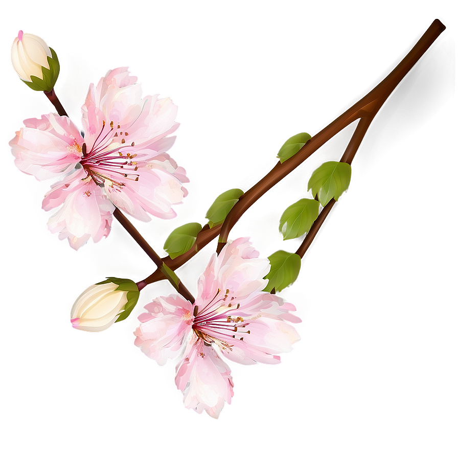 Cherry Blossom Frame Png Dta