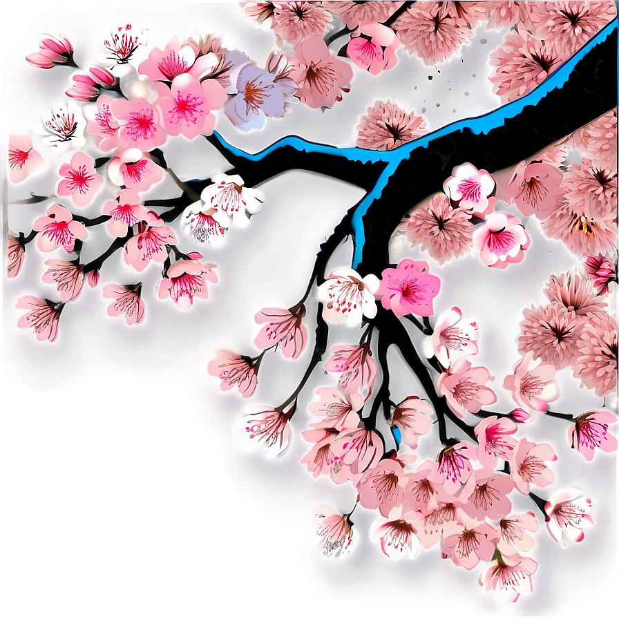 Cherry Blossom Night Png Ptr64