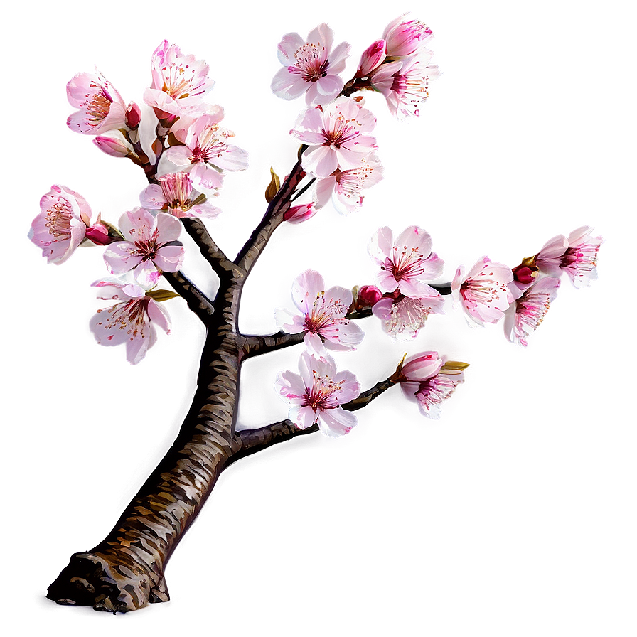 Cherry Blossom On Mountain Top Png 10