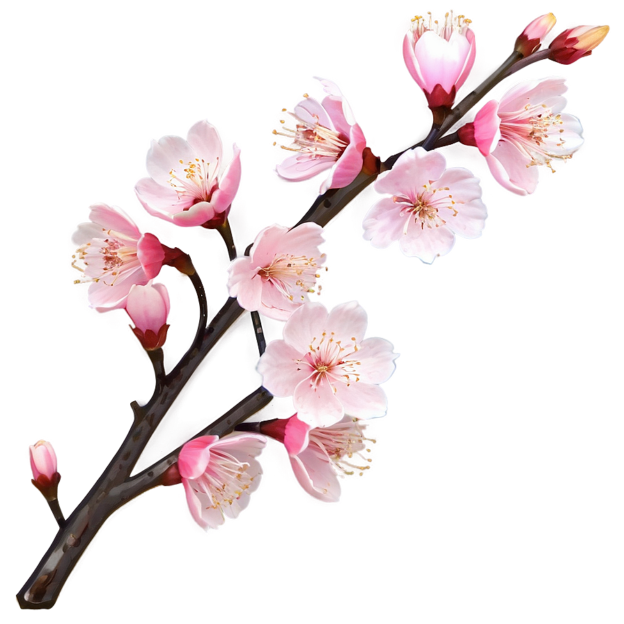 Cherry Blossom On Mountain Top Png 98