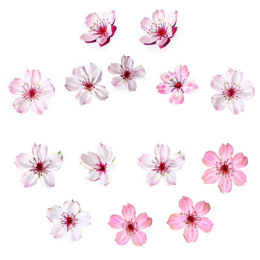 Cherry Blossom Petals Overlay Png 79