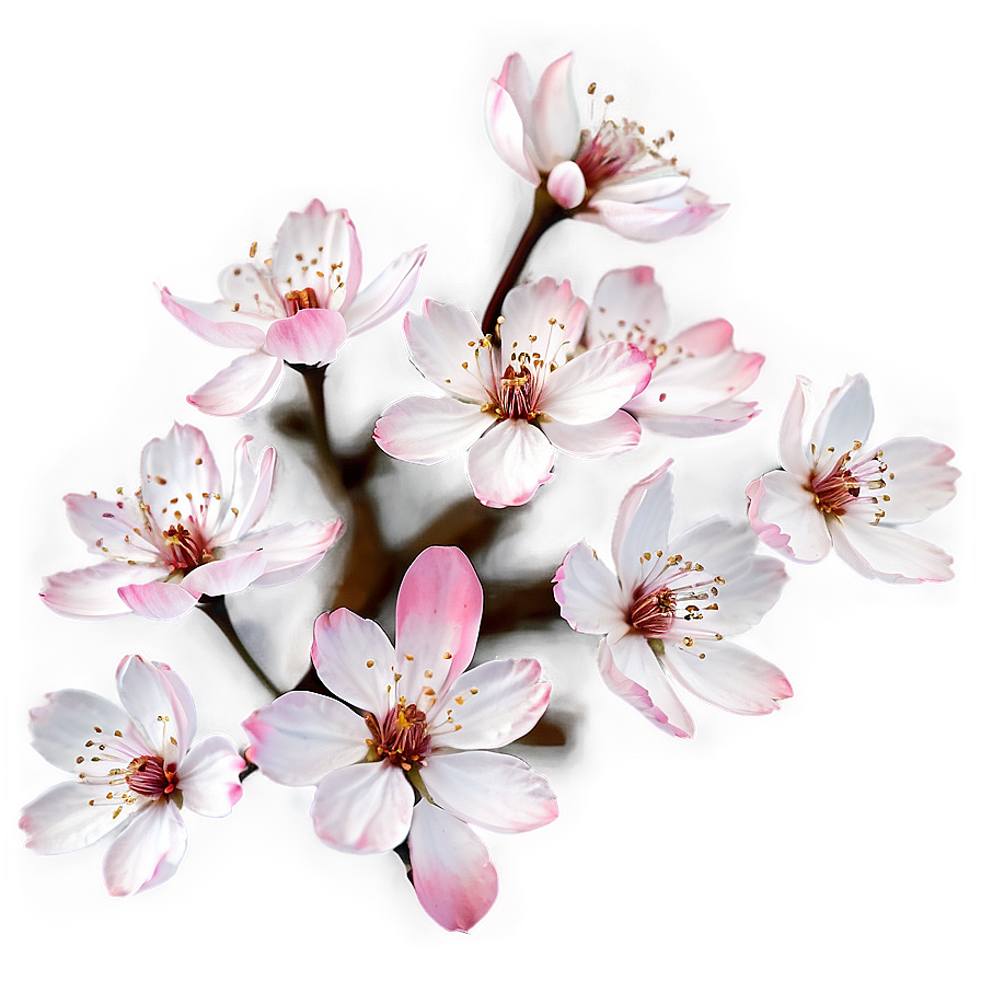 Cherry Blossom Petals Overlay Png Nkx