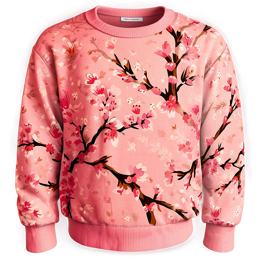 Cherry Blossom Pink Sweater Png 80