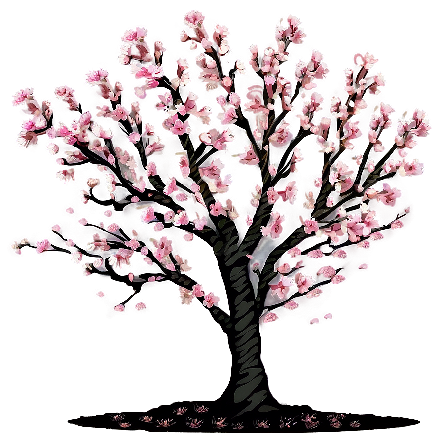 Cherry Blossom Serenity Png Wod