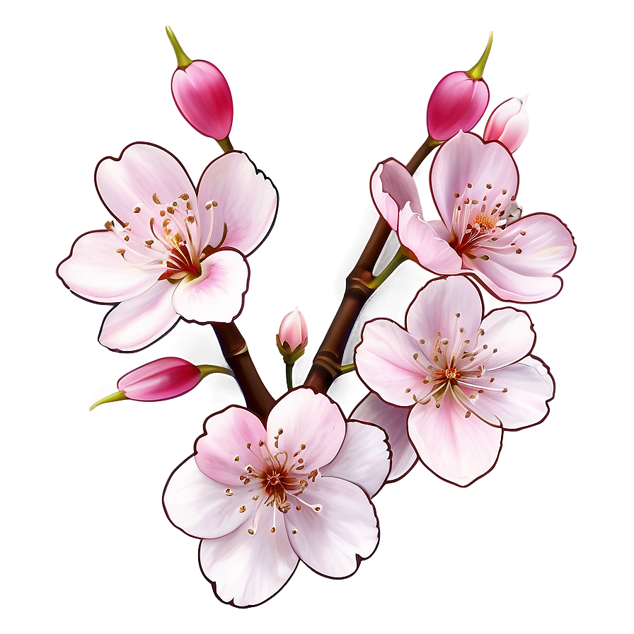 Cherry Blossom Tattoo Png 06292024