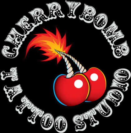 Cherry Bomb Tattoo Style