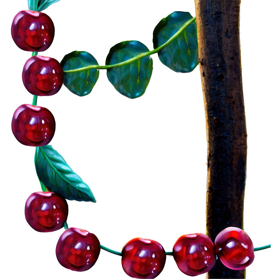 Cherry Garland Png Ytj