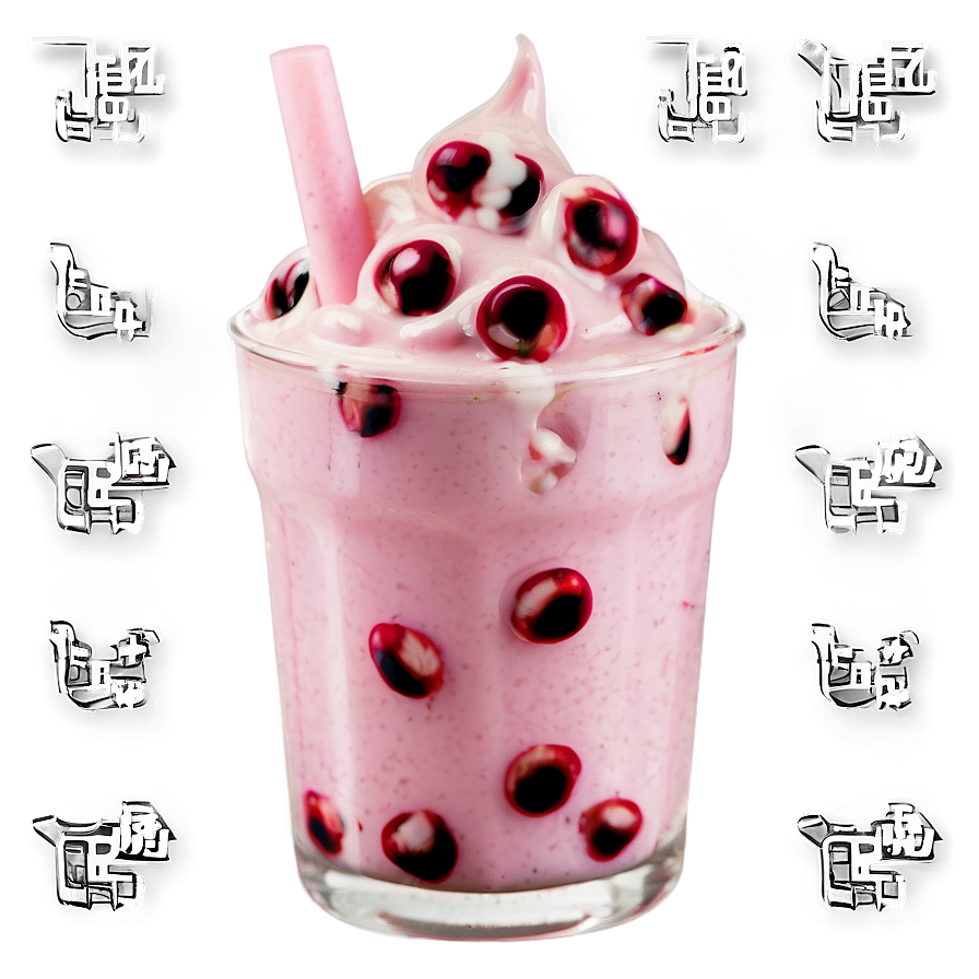 Cherry Milkshake Png 05242024