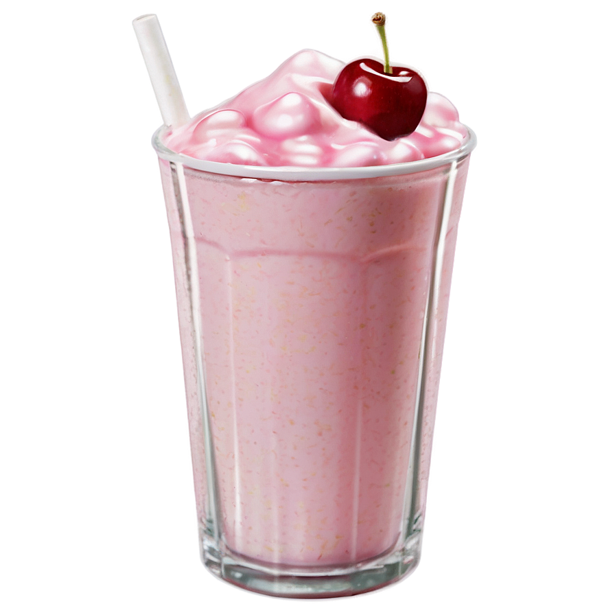 Cherry Milkshake Png 05242024