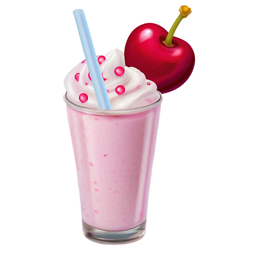 Cherry Milkshake Png Lby47