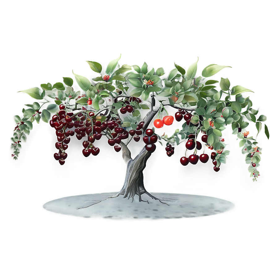 Cherry Orchard Scene Png 05212024