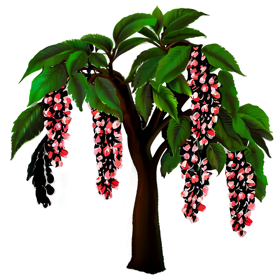 Cherry Tree At Night Png 50