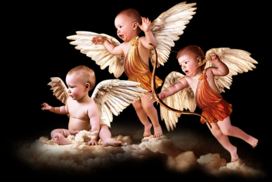 Cherubic Trio Angels