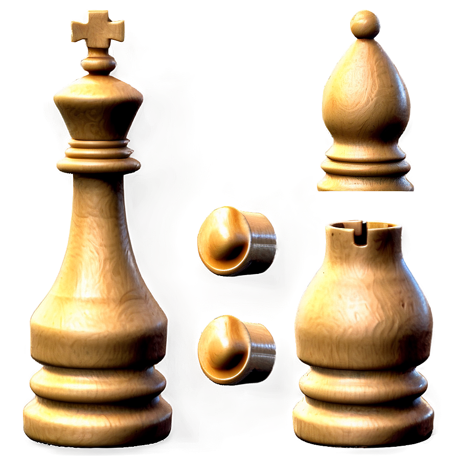 Chess Board Game Pieces Png 05252024