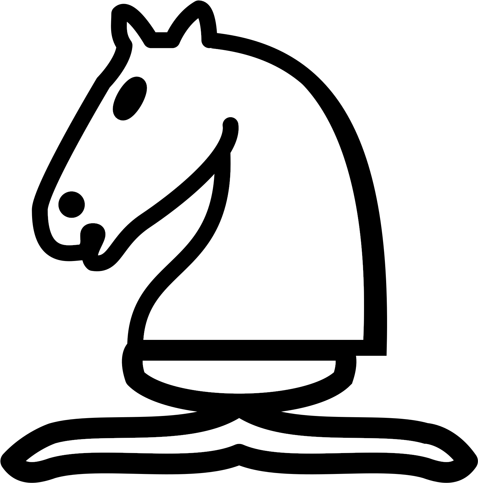 Chess Knight Piece Icon