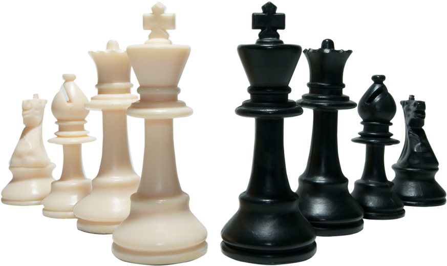 Chess Pieces Whiteand Black