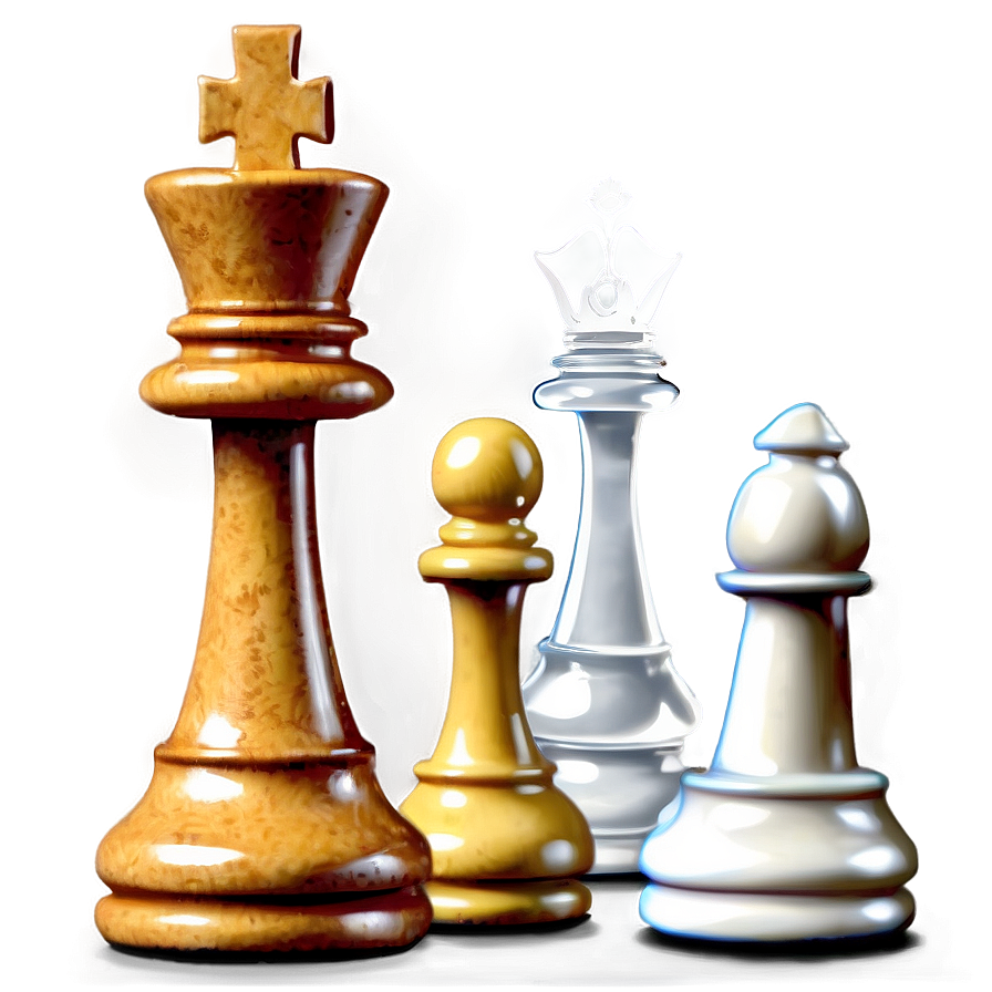 Chess Pieces With Shadows Png Aoy