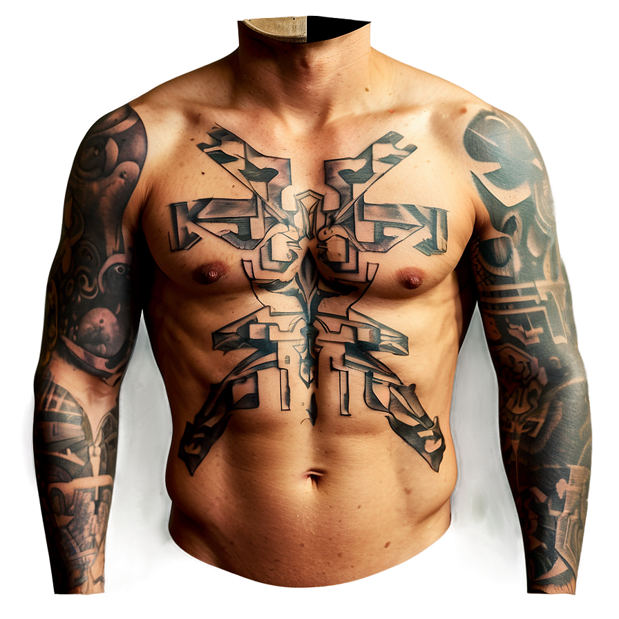 Chest Tattoo A