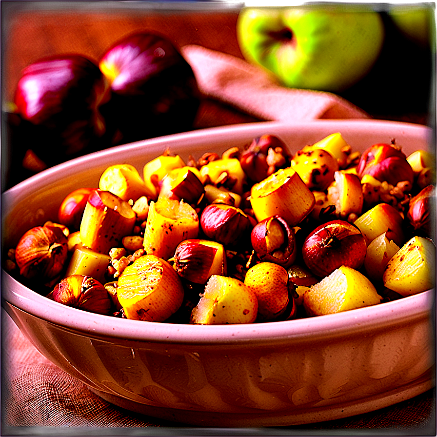 Chestnut And Apple Stuffing Png 25