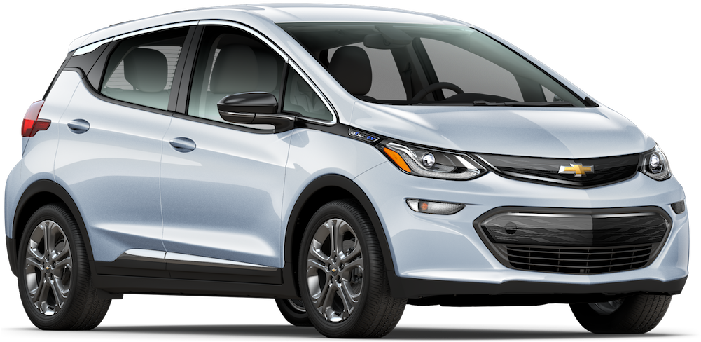 Chevrolet Bolt E V Silver Profile View