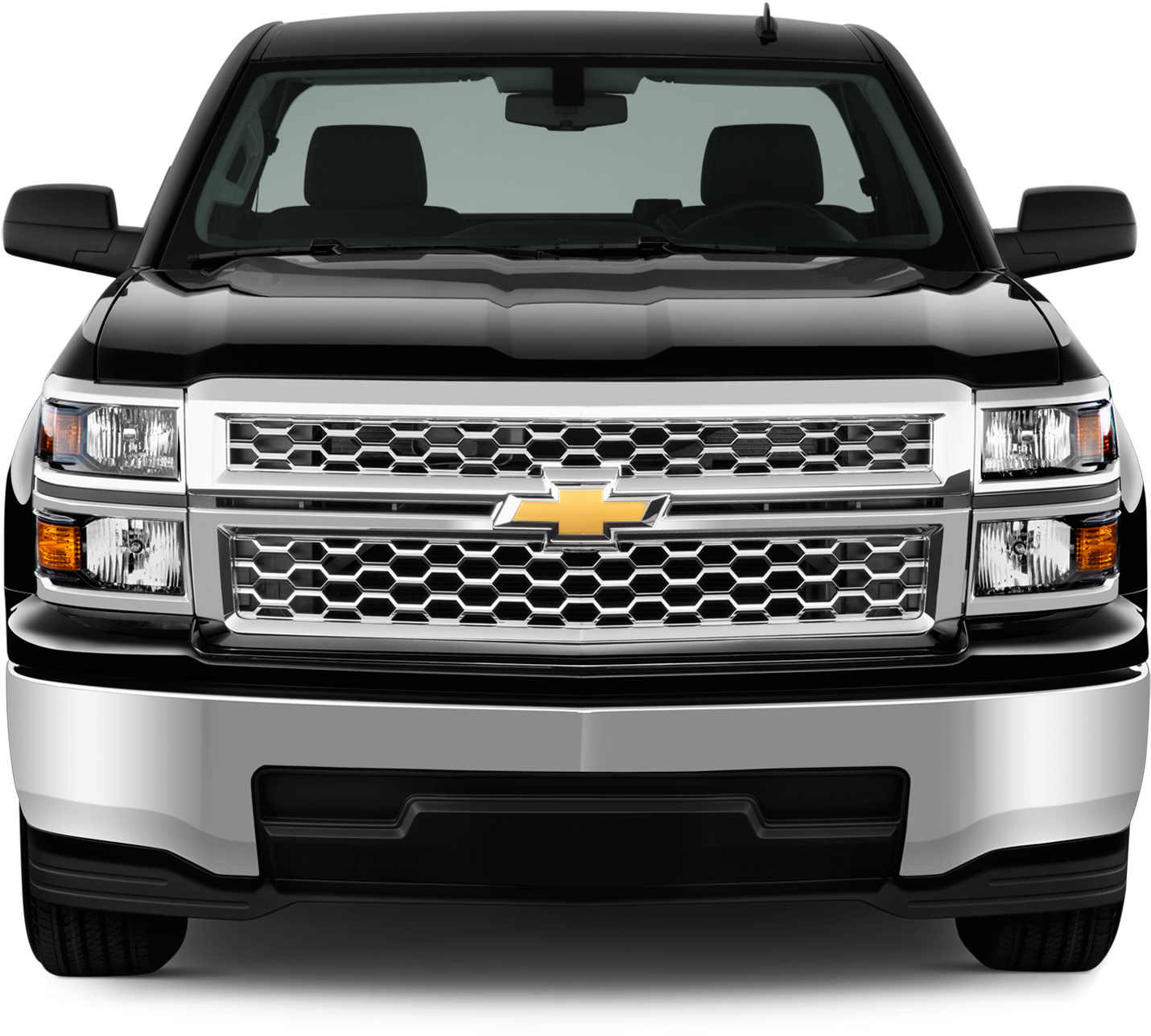 Chevrolet Silverado Front View