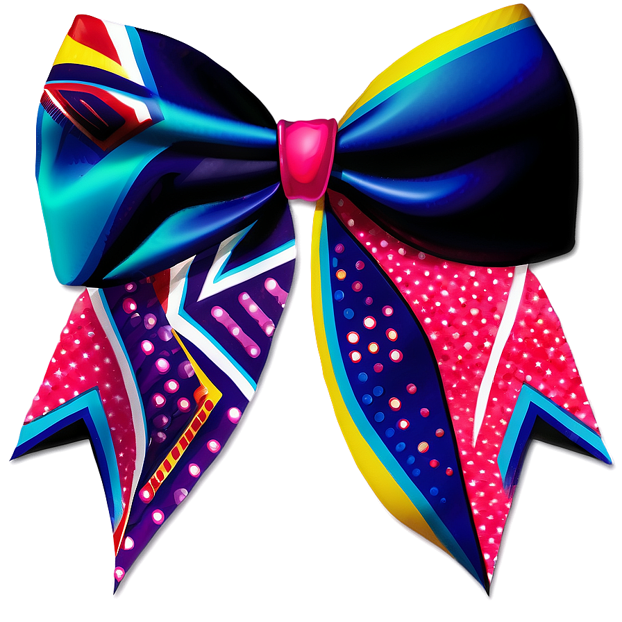 Chevron Cheer Bow Png Pdj72