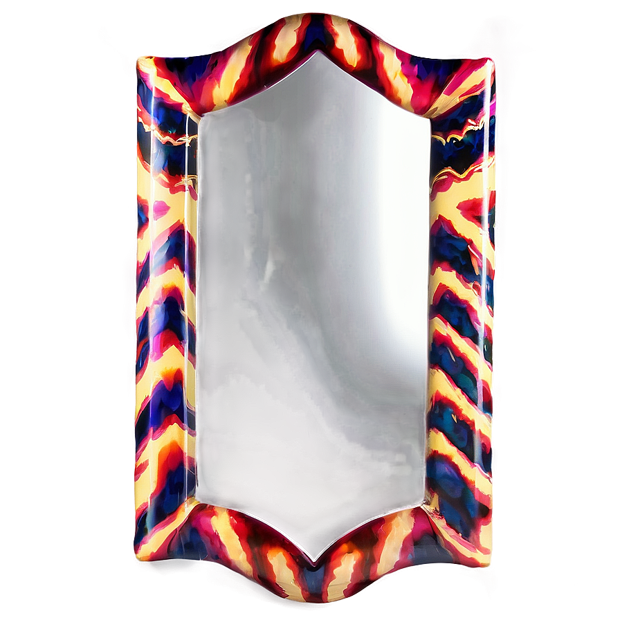 Chevron Mirror Frame Png 06212024