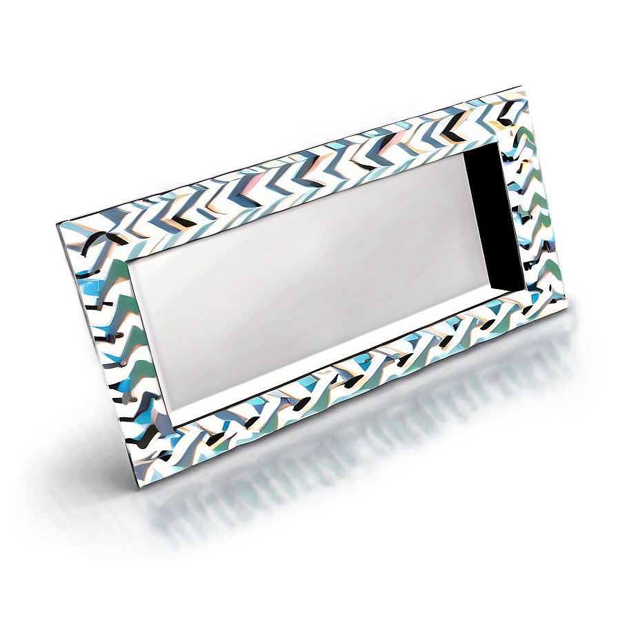 Chevron Mirror Frame Png Bfq84