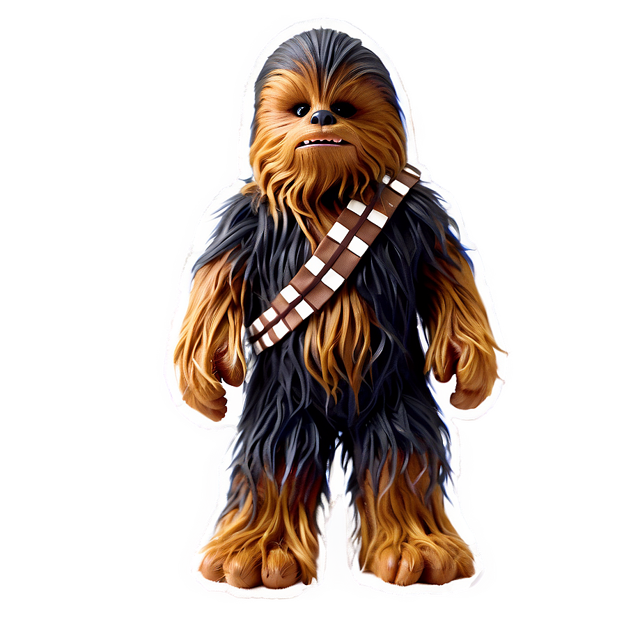 Chewbacca Soft Toy Version Png 06202024