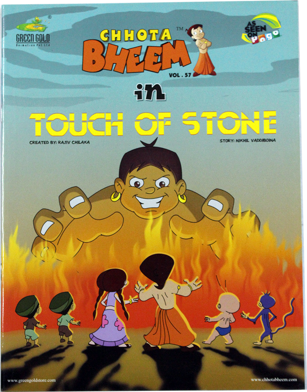 Chhota_ Bheem_ Touch_of_ Stone_ Cover