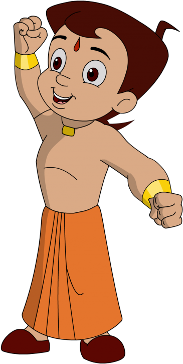 Chhota Bheem Victorious Pose