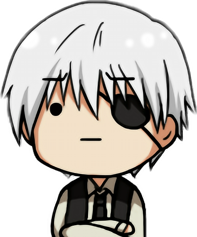 Chibi Anime Character With Eyepatch