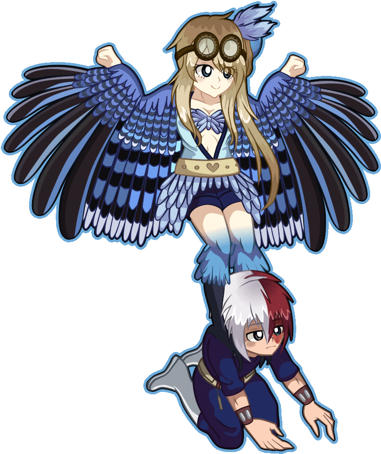 Chibi Anime Characters With Wings